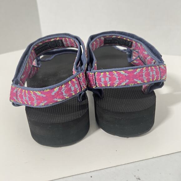 Teva Sandals Universal Midform Women 11 Triton Raspberry Ankle Strap Active Hike - Picture 6 of 9